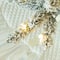 10ft. Pre-Lit Flocked Fir Artificial Christmas Tree, Warm White Lights